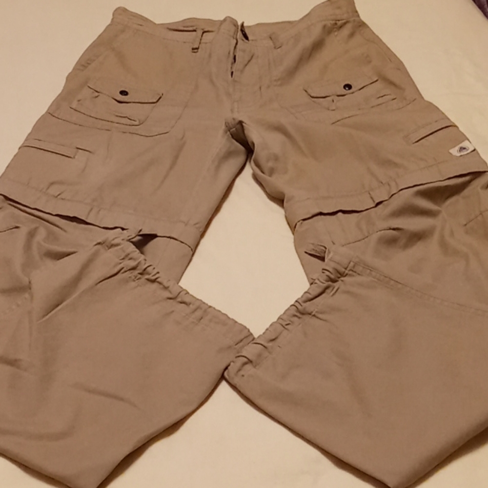 NIKE ACG  2-in-one Khaki Cargo Style Shorts/Pants